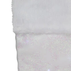 Northlight 22" LED Lighted White Iridescent Glittered Snowflake Christmas Stocking -Ornaments Store northlight l27889 1 50685.1588396899