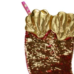 Northlight 24" Pink And Gold Sequined Iridescent Mermaid Christmas Stocking 9 Northlight 24" Pink And Gold Sequined Iridescent Mermaid Christmas Stocking -Ornaments Store northlight l27911 2 93967.1588369038