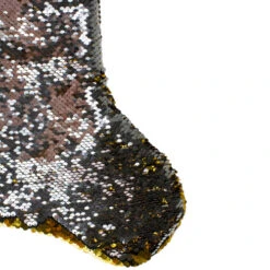 Northlight 22.75" Gold And Silver Reversible Sequined Christmas Stocking 10 Northlight 22.75" Gold And Silver Reversible Sequined Christmas Stocking -Ornaments Store northlight l27913 04 13781.1588396865