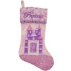 Northlight 20" Pink And Purple Glitter Princess Christmas Stocking -Ornaments Store northlight l85539 1 64549.1665610743
