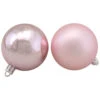Northlight 60ct Blush Pink Shiny And Matte Shatterproof Christmas Ball Ornaments 2.5" (60mm) -Ornaments Store northlight lj02018 2 53569.1628868903