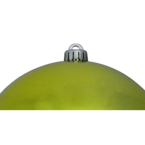Northlight Shiny Kiwi Green Shatterproof Christmas Ball Ornament 8" (200mm) 4 Northlight Shiny Kiwi Green Shatterproof Christmas Ball Ornament 8" (200mm) - Image 2
