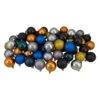 Northlight 60ct Blue And Yellow Shatterproof 3-Finish Christmas Ball Ornaments 2.5" (60mm) -Ornaments Store northlight lj15371 updated 25467.1606877271