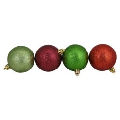Northlight 60ct Red And Green Shatterproof 3-Finish Christmas Ball Ornaments 2.5" (60mm) -Ornaments Store northlight lj15373 2updated 58050.1606877269