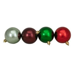 Northlight 60ct Red And Green Shatterproof 3-Finish Christmas Ball Ornaments 2.5" (60mm) -Ornaments Store northlight lj15373 3updated2021 59048.1634384324