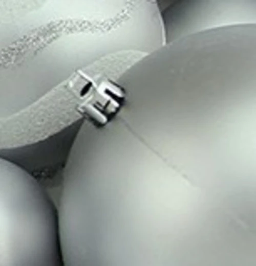 Northlight 39ct Silver Shatterproof 2-Finish Christmas Ball Ornaments 4" (100mm) 4 Northlight 39ct Silver Shatterproof 2-Finish Christmas Ball Ornaments 4" (100mm) - Image 2