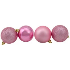 Northlight 60ct Bubblegum Pink Shatterproof 4-Finish Christmas Ball Ornaments 2.5" (60mm) -Ornaments Store northlight lj34923 2 58521.1664811131