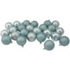 Northlight 24ct Mermaid Blue Shatterproof 4-Finish Christmas Ball Ornaments 2.5" (60mm) 2 Northlight 24ct Mermaid Blue Shatterproof 4-Finish Christmas Ball Ornaments 2.5" (60mm) -Ornaments Store northlight lj34934 updated 70961.1665610743