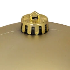 Northlight Matte Champagne Gold Shatterproof Christmas Ball Ornament 8" (200mm) 7 Northlight Matte Champagne Gold Shatterproof Christmas Ball Ornament 8" (200mm) -Ornaments Store northlight lj35053 1 02187.1608779957
