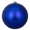 Northlight Shatterproof Matte Royal Blue Christmas Ball Ornament 8" (200mm) -Ornaments Store northlight lj35057 1 updated 59716.1600824073