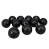 Northlight 12ct Jet Black Shatterproof Christmas Ball Ornaments 4" (100mm) -Ornaments Store northlight lj35216 10212.1588349647