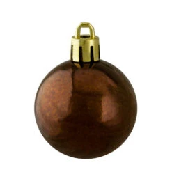 Northlight 96ct Mocha Brown Shatterproof 4-Finish Christmas Ball Ornaments 1.5" (40mm) -Ornaments Store northlight lj35253 2 48989.1665610747