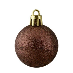 Northlight 96ct Mocha Brown Shatterproof 4-Finish Christmas Ball Ornaments 1.5" (40mm) -Ornaments Store northlight lj35253 3 17021.1665610747