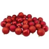 Northlight 32ct Red Shatterproof 4-Finish Christmas Ball Ornaments 3.25" (80mm) -Ornaments Store northlight lj35270 update2021 25960.1628868905