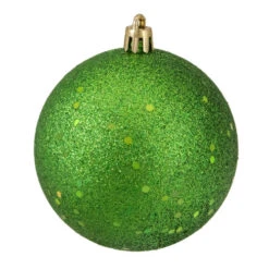 Northlight 32ct Xmas Green Shatterproof 4-Finish Christmas Ball Ornaments 3.25" (80mm) -Ornaments Store northlight lj35273 4update 11323.1664990621