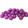 Northlight 32ct Violet Shatterproof 4-Finish Christmas Ball Ornaments 3.25" (80mm) -Ornaments Store northlight lj35280 34708.1588351327