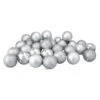 Northlight 32ct Silver Shatterproof 4 Finish Christmas Ball Ornaments 3.25" (80mm) 2 Northlight 32ct Silver Shatterproof 4 Finish Christmas Ball Ornaments 3.25" (80mm) -Ornaments Store northlight lj35284updated 41689.1630079091