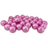 Northlight 32ct Bubblegum Pink Shiny Shatterproof Christmas Ball Ornaments 3.25" (80mm) -Ornaments Store northlight lj35294 updated 25882.1663860829