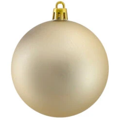 Northlight 32ct Matte Champagne Gold Shatterproof Christmas Ball Ornaments 3.25" (80mm) 7 Northlight 32ct Matte Champagne Gold Shatterproof Christmas Ball Ornaments 3.25" (80mm) -Ornaments Store northlight lj35332 2updated 16498.1632589290