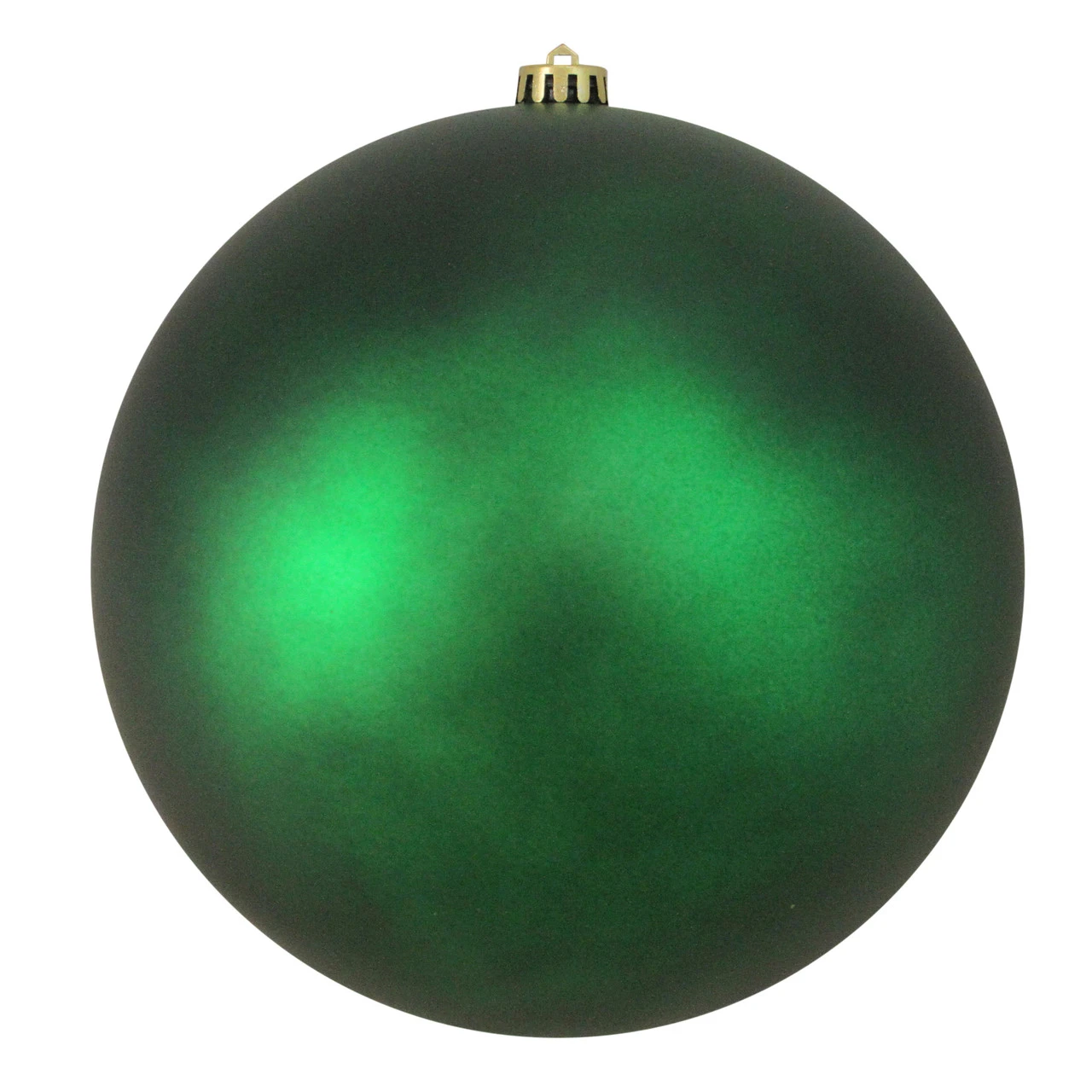 Northlight Matte Xmas Green Shatterproof Christmas Ball Ornament 10" (250mm) 3 Northlight Matte Xmas Green Shatterproof Christmas Ball Ornament 10" (250mm)