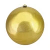 Northlight Shiny Vegas Gold Shatterproof Christmas Ball Ornament 10" (250mm) -Ornaments Store northlight lj35361 updated2022 48723.1659734323