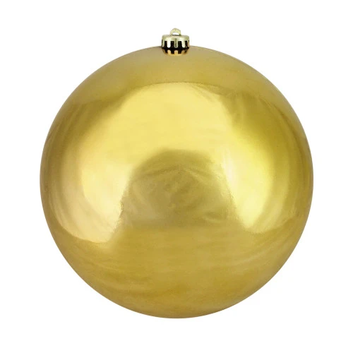 Northlight Shiny Vegas Gold Shatterproof Christmas Ball Ornament 10" (250mm) 3 Northlight Shiny Vegas Gold Shatterproof Christmas Ball Ornament 10" (250mm)
