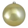Northlight Shiny Champagne Gold Shatterproof Christmas Ball Ornament 10" (250mm) -Ornaments Store northlight lj35402 1 37160.1588370981