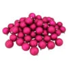 Northlight 32ct Matte Magenta Pink Shatterproof Christmas Ball Ornaments 3.25" (80mm) -Ornaments Store northlight lj35434updatednew 30393.1629387408
