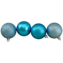 Northlight 60ct Turquoise Blue Shatterproof 4-Finish Christmas Ball Ornaments 2.5" (60mm) -Ornaments Store northlight lj35436 220updated 70517.1633627136