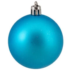 Northlight 60ct Turquoise Blue Shatterproof 4-Finish Christmas Ball Ornaments 2.5" (60mm) -Ornaments Store northlight lj35436 3 64667.1633627136