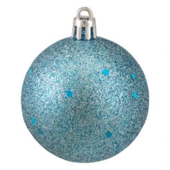 Northlight 60ct Turquoise Blue Shatterproof 4-Finish Christmas Ball Ornaments 2.5" (60mm) -Ornaments Store northlight lj35436 4 25401.1633627136