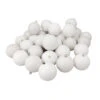 Northlight 60ct Winter White Shatterproof 4-Finish Christmas Ball Ornaments 2.5" (60mm) -Ornaments Store northlight lj35486updated 13094.1665610426