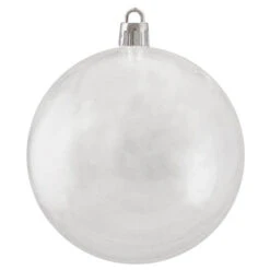 Northlight 32ct Clear Shatterproof Shiny Christmas Ball Ornaments 3.25" (80mm) -Ornaments Store northlight lj35493 2 66136.1665432997