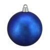 Northlight Matte Lavish Blue Shatterproof Christmas Ball Ornament 12" (300mm) -Ornaments Store northlight lj35501 18852.1588370979