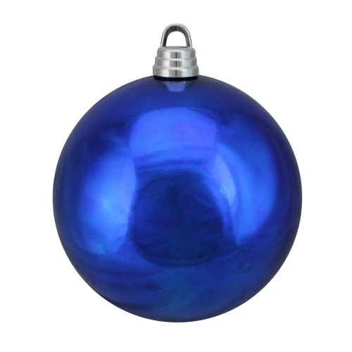 Northlight Shiny Lavish Blue Shatterproof Christmas Ball Ornament 12" (300mm) 3 Northlight Shiny Lavish Blue Shatterproof Christmas Ball Ornament 12" (300mm)