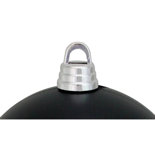 Northlight Matte Jet Black Shatterproof Christmas Ball Ornament 12" (300mm) 4 Northlight Matte Jet Black Shatterproof Christmas Ball Ornament 12" (300mm) - Image 2