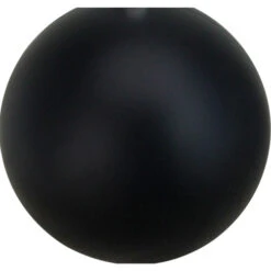 Northlight Matte Jet Black Shatterproof Christmas Ball Ornament 12" (300mm) 7 Northlight Matte Jet Black Shatterproof Christmas Ball Ornament 12" (300mm) -Ornaments Store northlight lj35542 03 61474.1600305325