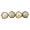 Northlight 4ct Champagne Gold Shatterproof 4-Finish Christmas Ball Ornaments 6" (150mm) 2 Northlight 4ct Champagne Gold Shatterproof 4-Finish Christmas Ball Ornaments 6" (150mm) -Ornaments Store northlight lj36067 47120.1588349670