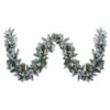 Northlight 9' X 10" Pre-Lit Flocked Pine Artificial Christmas Garland - Multi Color Lights -Ornaments Store northlight m84264 47301.1588353521