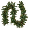 Northlight 9' X 10" Pre-Lit Yorkville Pine Artificial Christmas Garland - Clear Lights 2 Northlight 9' X 10" Pre-Lit Yorkville Pine Artificial Christmas Garland - Clear Lights -Ornaments Store northlight m84276 1 68181.1668587294