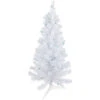 Northlight 3' Pre-Lit Medium White Pine Artificial Christmas Tree - Green Lights