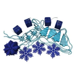 Northlight 125ct Peacock Blue Shatterproof 4-Finish Christmas Ornaments 5.5" (140mm) -Ornaments Store northlight n512553 2 95255.1588369464