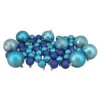 Northlight 125ct Peacock Blue Shatterproof 4-Finish Christmas Ornaments 5.5" (140mm) 1 Northlight 125ct Peacock Blue Shatterproof 4-Finish Christmas Ornaments 5.5" (140mm) -Ornaments Store northlight n512553 38630.1588369463