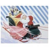 Northlight LED Back Lit Santa Claus And Sleigh Pepsi Christmas Wall Art 15.75" X 19.75" -Ornaments Store northlight nj18982 1 43223.1588405865
