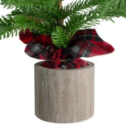 Northlight 1.3' Potted Pine Medium Artificial Tabletop Christmas Tree - Unlit -Ornaments Store northlight nl00136 1 16761.1588356258