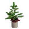Northlight 1.3' Potted Pine Medium Artificial Tabletop Christmas Tree - Unlit 2 Northlight 1.3' Potted Pine Medium Artificial Tabletop Christmas Tree - Unlit -Ornaments Store northlight nl00136 76921.1588356256