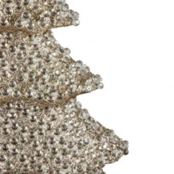 Northlight 20.5" Clear Beads And Gold Glitter Christmas Tree 13 Northlight 20.5" Clear Beads And Gold Glitter Christmas Tree -Ornaments Store northlight nl00325 2 81189.1681212836
