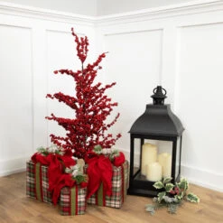 Northlight 30" Red Berries Artificial Christmas Twig Tree, Unlit -Ornaments Store northlight nl00338 styled 13154.1686143936