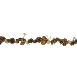 Northlight 5.5' X 3" Autumn Harvest Pine Cone Artificial Glittered Garland - Unlit 7 Northlight 5.5' X 3" Autumn Harvest Pine Cone Artificial Glittered Garland - Unlit -Ornaments Store northlight nl00506 2 32224.1587643980