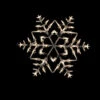 Northlight 16" White Lighted Snowflake Christmas Window Silhouette 1 Northlight 16" White Lighted Snowflake Christmas Window Silhouette -Ornaments Store northlight nl01017 2 48349.1694620060